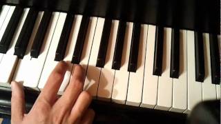 How to play Daft Punk  Veridis Quo PIANO TUTORIAL [upl. by Ellehcsor]