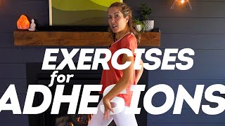 Exercises and Stretches for Abdominal and Pelvic Adhesions  Scar Tissue  30 Min Workout [upl. by Anaicilef]