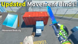 CS2 Updated Movement CFG Binds [upl. by Cinamod]