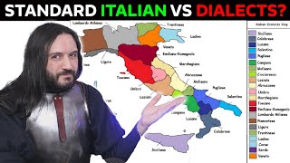 Standard Italians VS Regional quotDialectsquot [upl. by Grani]