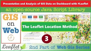 The Leaflet location method  GeoLocation  Leaflet WebGIS  3  GISSchools [upl. by Etteuqaj]