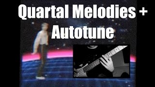 Quartal Melodies and Autotune the intro music  ANs Bass Lessons 9 [upl. by Adnara780]