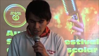 Audición para el Festival de la Voz estudiantil 2015 [upl. by Sirac]