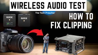 Zoom F6 32Bit Vs Pro Camera Audio Using Rode Wireless Go  Clipped Vs UnClipped Audio [upl. by Varick909]