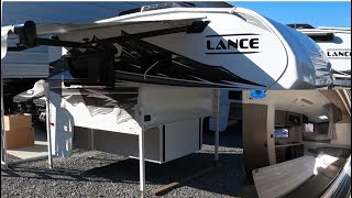 Lightest Truck Camper Lance Produces Geared Towards 12 Ton Shortbed Trucks‼️ 2022 Lance 650 [upl. by Stubbs]