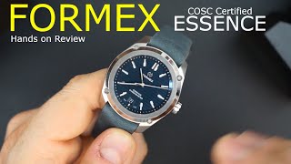 FORMEX Essence 39mm Best Everyday Swiss Automatic COSC Watch Omega Seamaster Aquaterra Alternative [upl. by Atims]