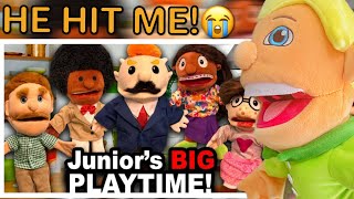 SML Movie Juniors Big Playtime Character Reaction [upl. by Shafer]