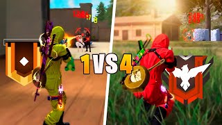 DO OURO AO MESTRE SOLO VS SQUAD NA NOVA TEMPORADA FREE FIRE MOBILE [upl. by Edris]