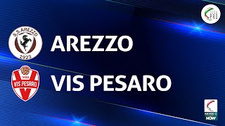 Arezzo  Vis Pesaro 21  Gli Highlights [upl. by Ayahs447]