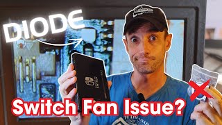 Diode Removing NINTENDO Switch fan not working despite replacement [upl. by Donahoe]