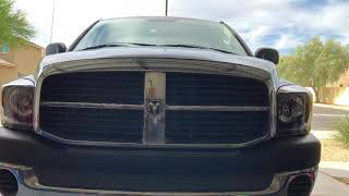 Dodge Ram 1500 Front Bumper Trim Replacement [upl. by Shayna]