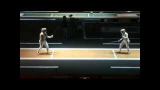 Sabre Catania World Championship individual Zagunis Mariel Vs Vecchi Irene [upl. by Cunningham]