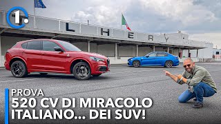 Nuova Stelvio Quadrifoglio 2023 più veloce della Giulia a Montlhery [upl. by Audrie]