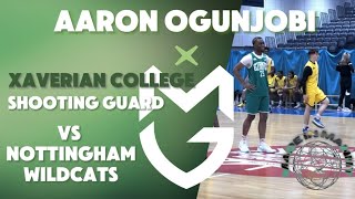 Xaverian College Guard Aaron vs Nottingham Wildcats [upl. by Omor]