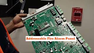 fire alarm control panel installation  siemens fire alarm system [upl. by Amimej]