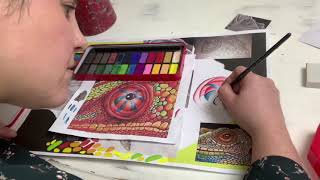 Artist Research  The Essentials for GCSE  A Level Art Sketchbook Example Page Get a grade 9 [upl. by Fin]