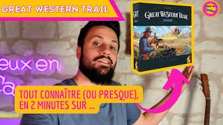 FR GREAT WESTERN TRAIL  En 2 minutes   Présentation [upl. by Asreht964]