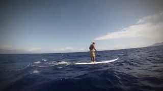 SUP downwind tahiti ep1 [upl. by Ahc]