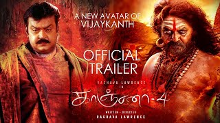 Kanchana 4 Trailer – Comedy Horror Movie Tamil  Ragava Lawrence – Vijayakanth  Thalapathy Vijay [upl. by Vidda774]