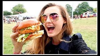 BIGGEST BURGER AT WILDERNESS FESTIVAL 2017  Niomi Smart [upl. by Tat]