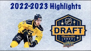 2023 NHL Draft  Alex Ciernik  2223 Highlights [upl. by Aihsenal541]