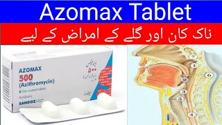 Azomax Tablet uses  How to use Azithromycin Tablet  Also Its Benefits And Side Effects [upl. by Ecenaj]