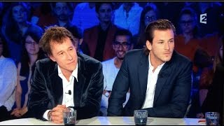 Gaspard Ulliel amp Bertrand Bonello  On nest pas couché 27 septembre 2014 ONPC [upl. by Amihsat751]