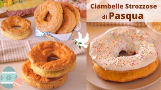 CIAMBELLE STROZZOSE DI PASQUA Ricetta delle ciambelle lessate marchigiane  Lorenzo in cucina [upl. by Airednaxela744]