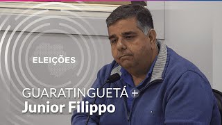 Entrevista com Junior Filippo candidato a prefeito de GuaratinguetáSP  Jornal Regional [upl. by Bathelda]