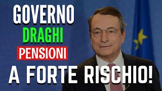 GOVERO DRAGHI PENSIONI A FORTE RISCHIO 👉 Addio A QUOTA 100 [upl. by Eibrad]