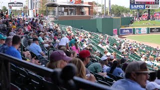 The Lansing Lugnuts play their last home game of the season at Jackson Field [upl. by Aisatal352]