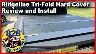 Honda Ridgeline tri fold hard bed cover [upl. by Mellie]