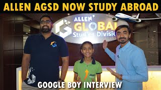 Allen AGSD Full Details  Google boy Kautilya Pandit Interview at Allen Kota  Must Watch🔥 [upl. by Khoury]