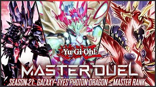 YuGiOh Master Duel  Season 21 GalaxyPhoton  The Top Contender [upl. by Birk451]