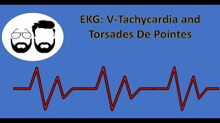 EKG Series Ventricular Tachycardia VTach and Torsades De Pointes Torsades [upl. by Mcneil]