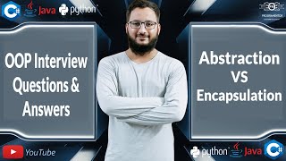 Abstraction VS Encapsulation  OOP Interview Questions amp Answers  Object Oriented HindiUrdu [upl. by Aisiram]