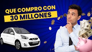 ✅12 Carros que Puedes Comprar con 30 Millones Modeludos Gastos Ventajas y Desventajas🔥 [upl. by Moreno]