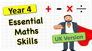 Year 4 Maths Lesson Uk  The Maths Guy [upl. by Colly]