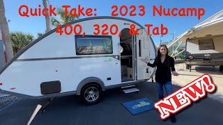 Quick Tour 2023 Nucamp 400 320 amp TAB [upl. by Nedle745]