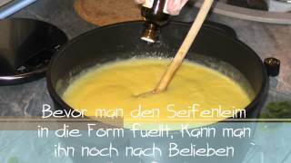 Tutorial Kokosmilchseife herstellen [upl. by Anyala]