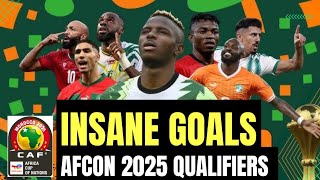 GOLAZOs from AFCON 2025 Qualifiers Matchday 1 and 2 [upl. by Ayisan]