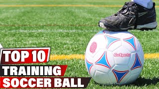 Best Training Soccer Balls in 2024 Top 10 Picks [upl. by Annaili]