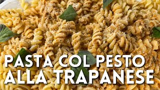 PASTA COL PESTO ALLA TRAPANESE di Betty e Marco  Ricetta facile e veloce [upl. by Cordier]