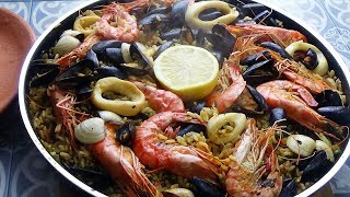 Paella aux fruits de mer [upl. by Bedell]