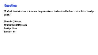 Which heart structure is known as the pacemaker of the heart and initiates contraction of the right [upl. by Kristoforo]