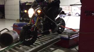 FBM BIG bore 200cc turbo grommsx125 27hp 19ft lb [upl. by Namrac474]