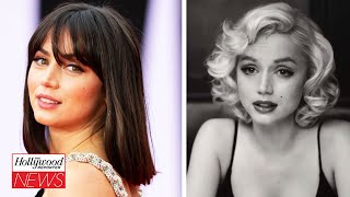 Ana de Armas Talks About How Playing Marilyn Monroe In Blonde Has quotChanged Her Lifequot  THR News [upl. by Llydnek]