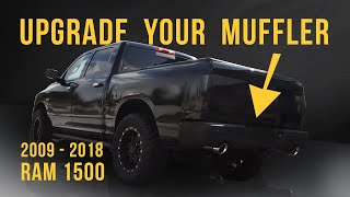 Upgrade Your Dodge Ram 1500  Easy Muffler Removal Tutorial 20092018 [upl. by Lauber]