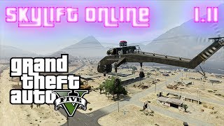 GTA 5 online  Glitch Le Skylift online  After patch 111 [upl. by Anawt909]