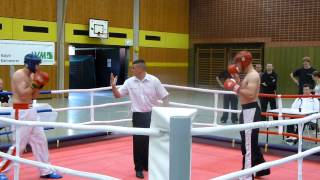 Norddeutscher Meister 2013 im Kickboxen Vollkontakt  81 Kg [upl. by Dnilazor]